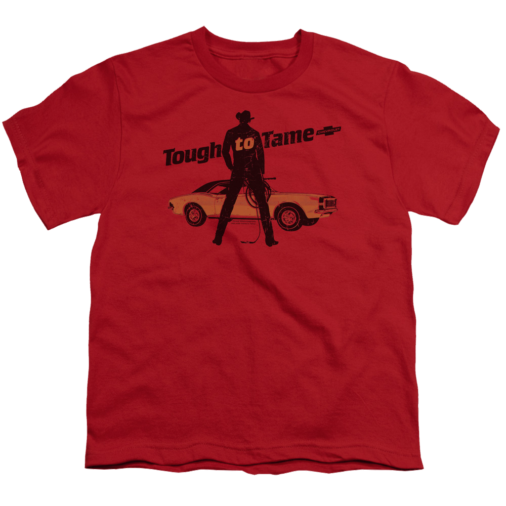 Chevrolet Tough To Tame - Youth T-Shirt (Ages 8-12) Hoodie, Sweatshirt | CiraTrend.com