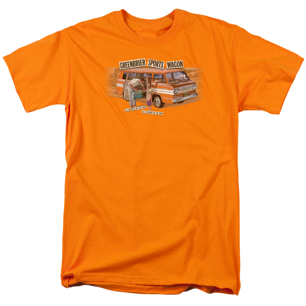 Chevrolet Greenbrier Corvair Sport Wagon - Men's Regular Fit T-Shirt Hoodie, Sweatshirt | CiraTrend.com
