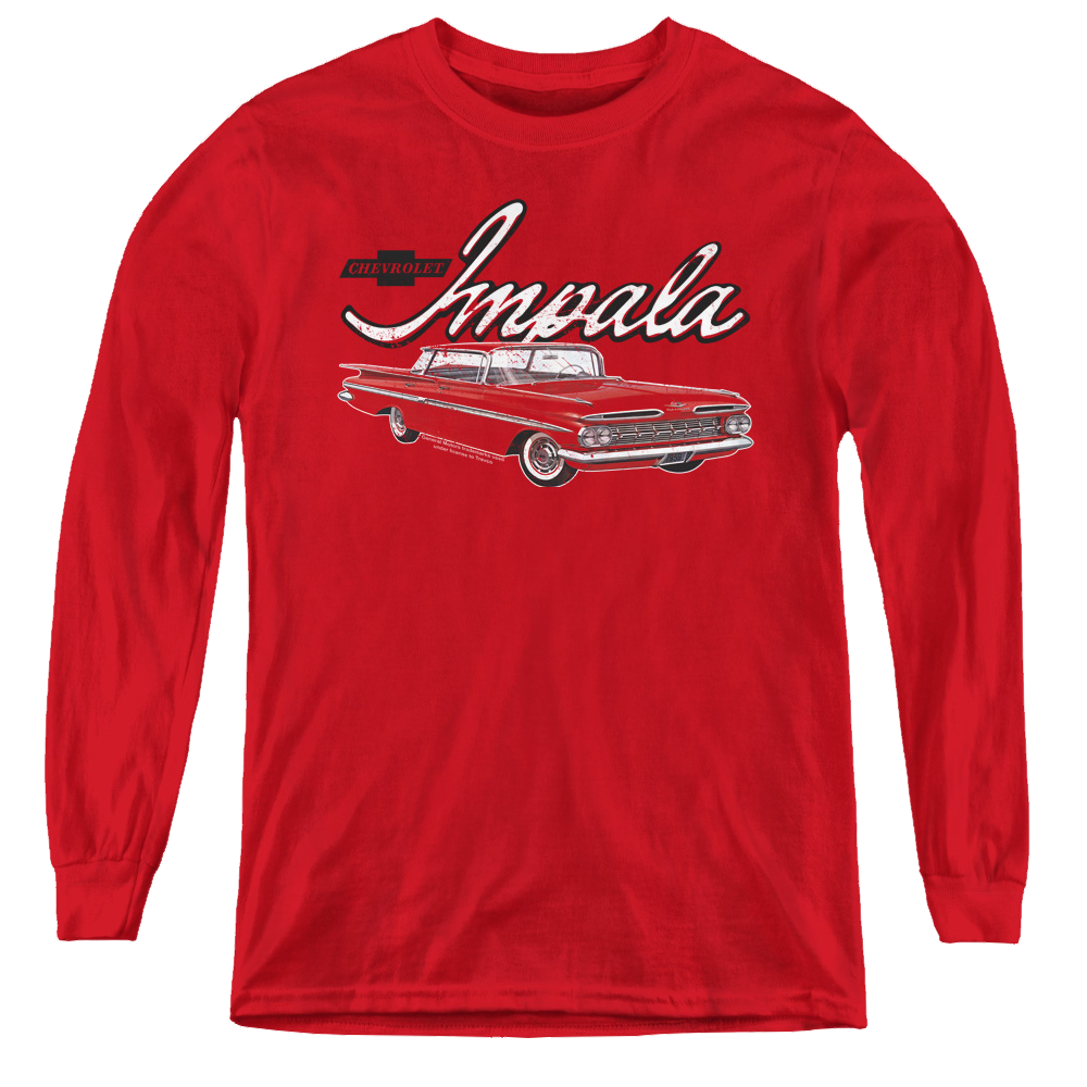 Chevrolet Classic Impala - Youth Long Sleeve T-Shirt Hoodie, Sweatshirt | CiraTrend.com
