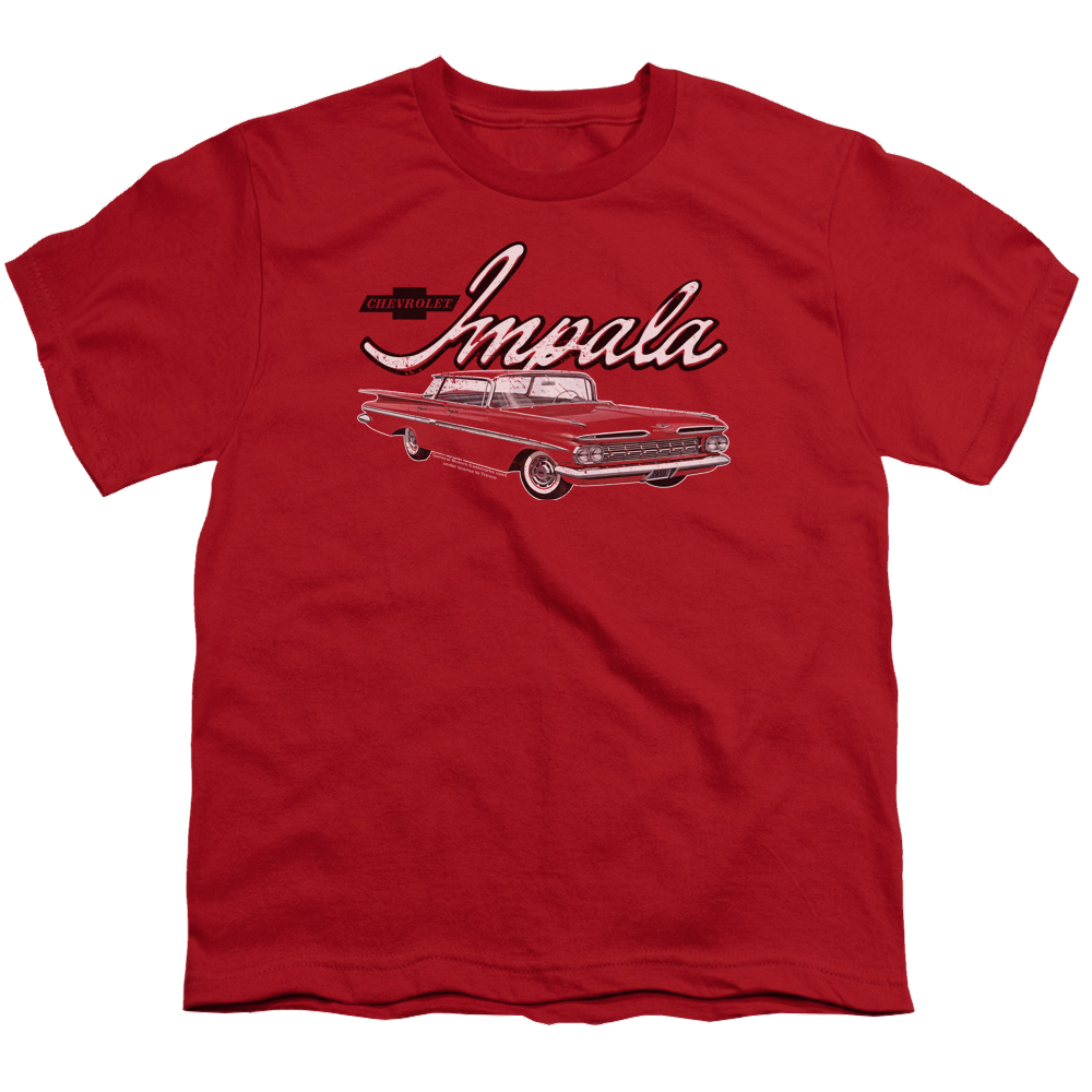 Chevrolet Classic Impala - Youth T-Shirt (Ages 8-12) Hoodie, Sweatshirt | CiraTrend.com