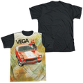 Chevrolet Vega Watercolor - Men's Black Back T-Shirt Hoodie, Sweatshirt | CiraTrend.com