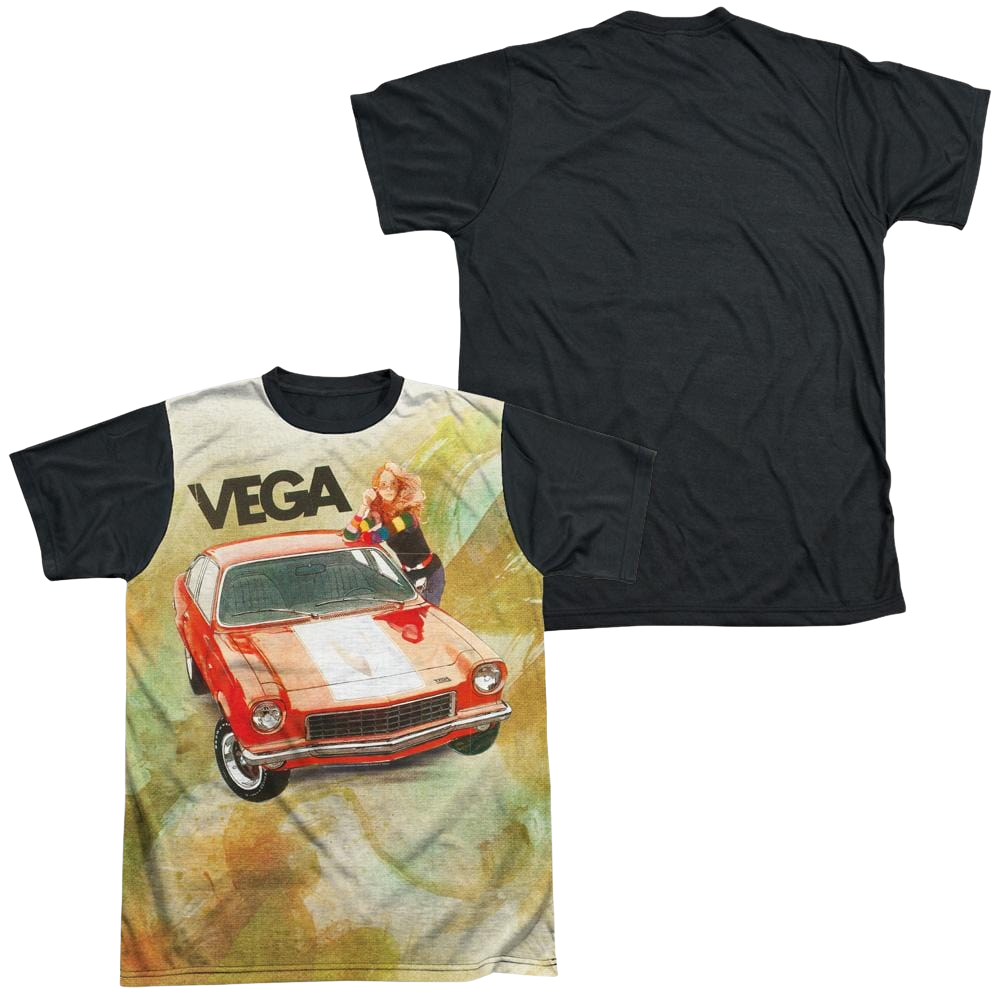 Chevrolet Vega Watercolor - Men's Black Back T-Shirt Hoodie, Sweatshirt | CiraTrend.com