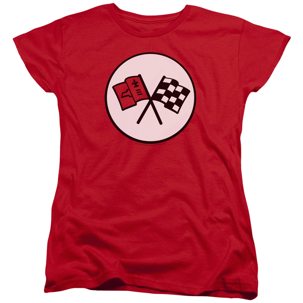 Chevrolet 2nd Gen Vette Logo - Women's T-Shirt Hoodie, Sweatshirt | CiraTrend.com