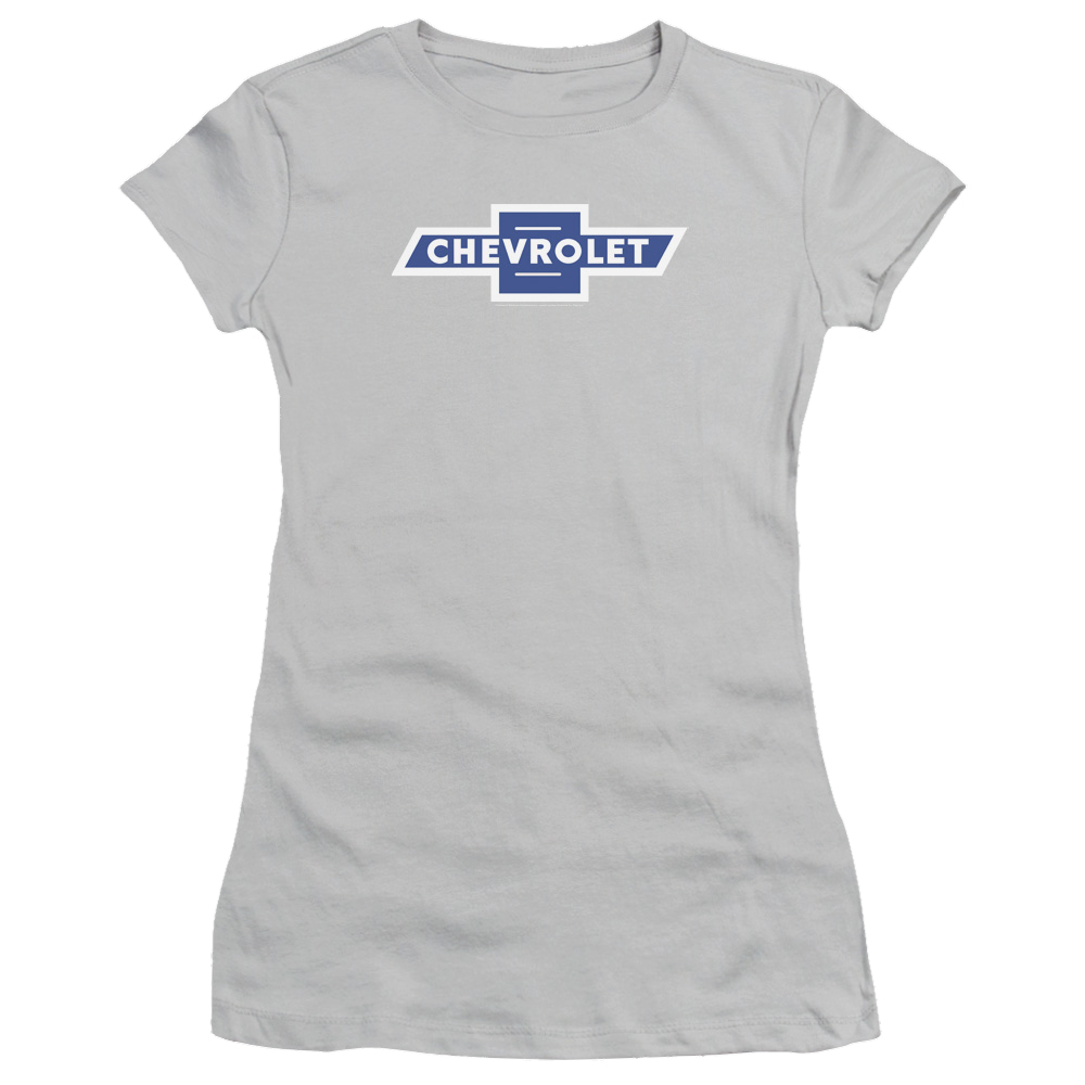 Chevrolet Vintage White Border Bowtie - Juniors T-Shirt Hoodie, Sweatshirt | CiraTrend.com