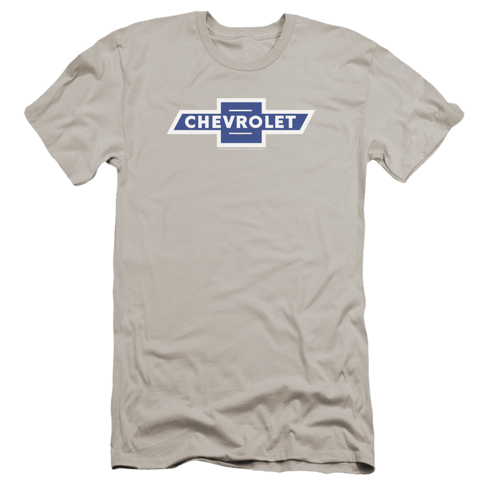 Chevrolet Vintage White Border Bowtie - Men's Premium Slim Fit T-Shirt Hoodie, Sweatshirt | CiraTrend.com