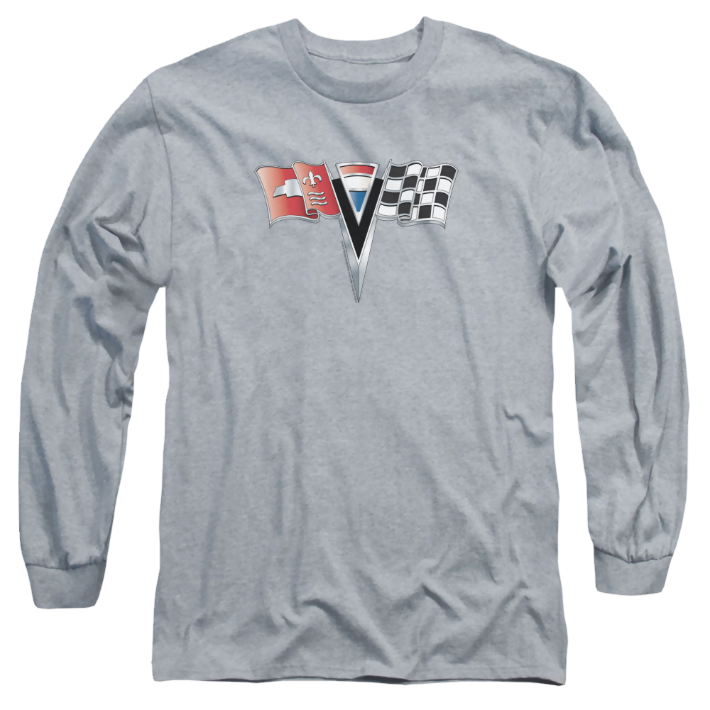 Chevrolet 2nd Gen Vette Nose Emblem - Men's Long Sleeve T-Shirt Hoodie, Sweatshirt | CiraTrend.com