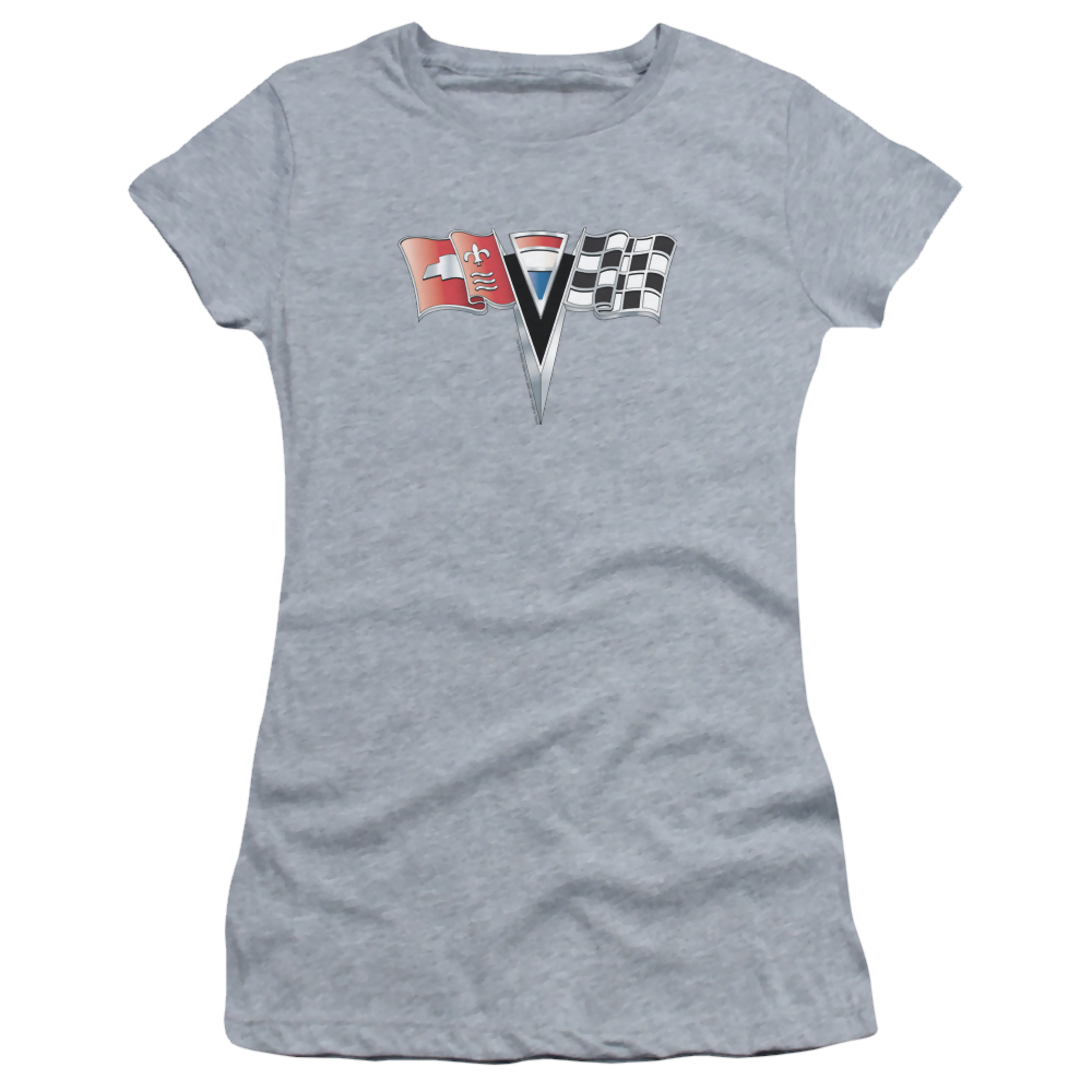 Chevrolet 2nd Gen Vette Nose Emblem - Juniors T-Shirt Hoodie, Sweatshirt | CiraTrend.com