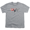 Chevrolet 2nd Gen Vette Nose Emblem - Youth T-Shirt (Ages 8-12) Hoodie, Sweatshirt | CiraTrend.com