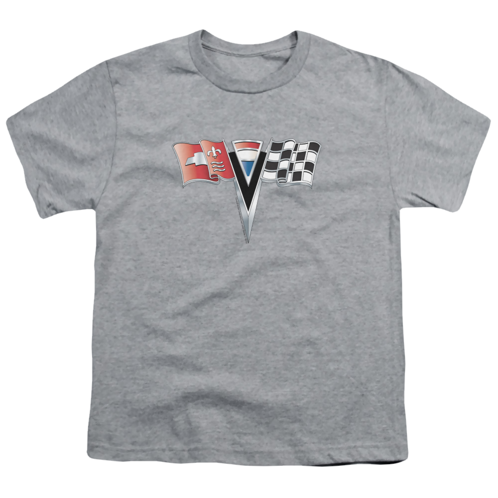 Chevrolet 2nd Gen Vette Nose Emblem - Youth T-Shirt (Ages 8-12) Hoodie, Sweatshirt | CiraTrend.com