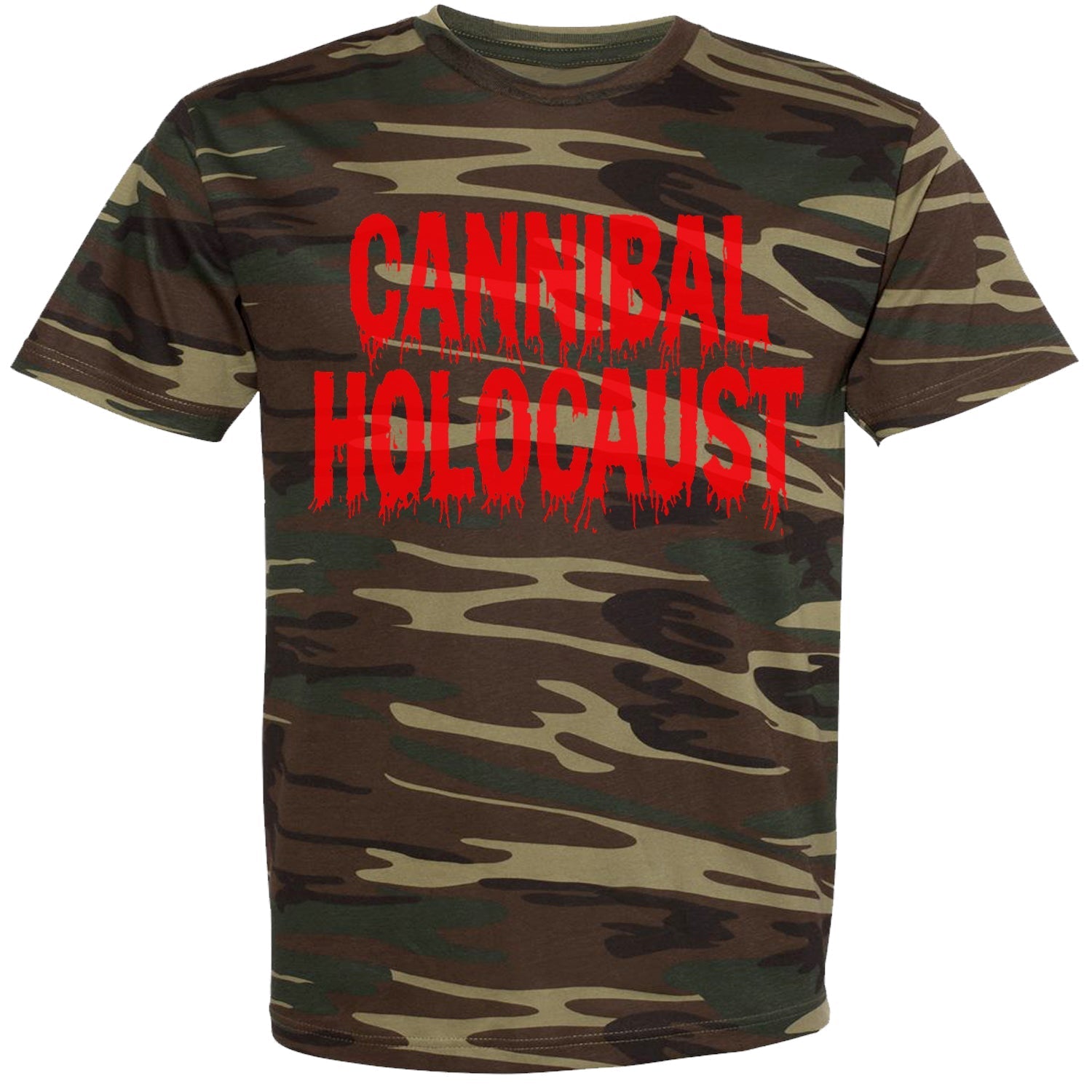 CANNIBAL HOLOCAUST CAMO LOGO SHIRT Hoodie, Sweatshirt | CiraTrend.com