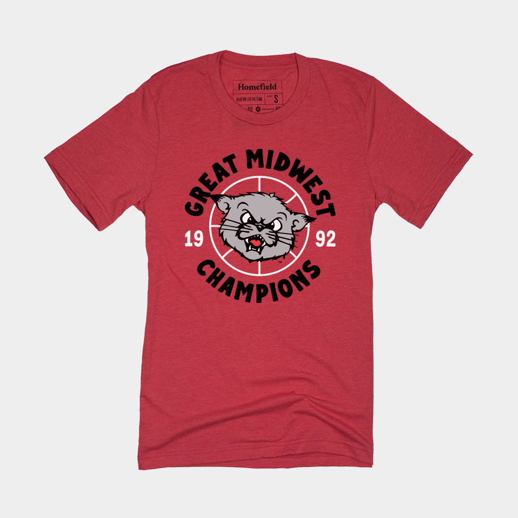 1992 Cincinnati Bearcats Basketball Vintage Tee Style001