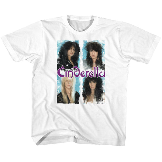 Cinderella Youth S/S T-Shirt - Boxed In - Solid White