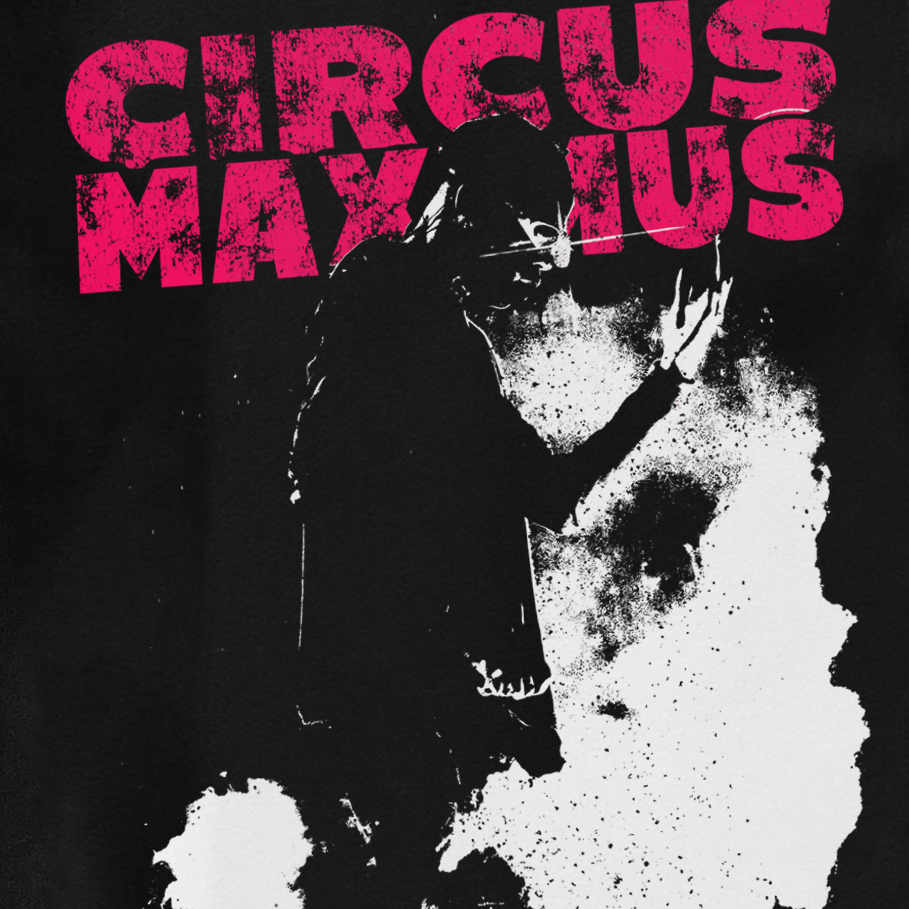 2024 TRAVIS SCOTT 'CIRCUS MAXIMUS TOUR' MERCH W / DATES HEAVYWEIGHT BLACK T-SHIRT Hoodie, Sweatshirt (Image 4)