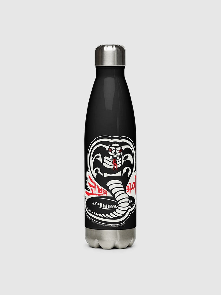 Cobra Kai Stainless Steel Water Bottle T-Shirts, Hoodie, Sweatshirt