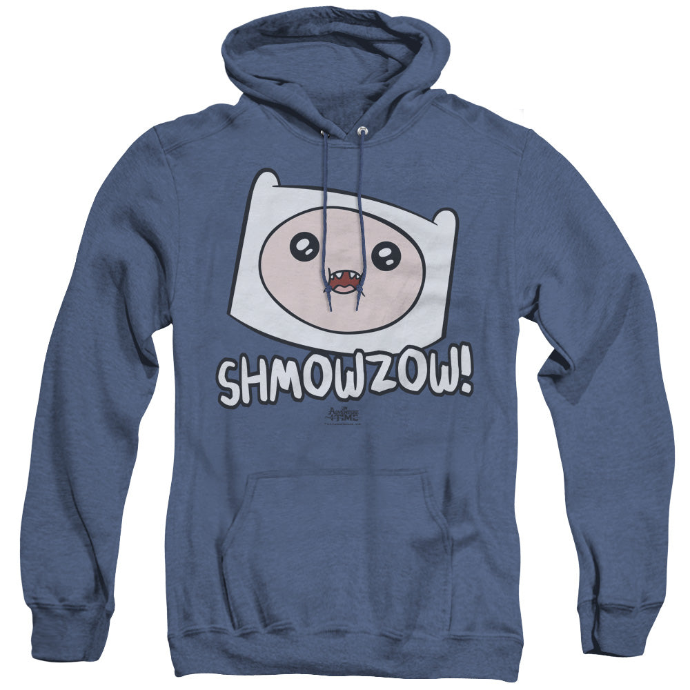 Adventure Time Shmowzow Heather Mens Hoodie Royal Blue T-Shirts, Sweatshirt | CiraTrend.com