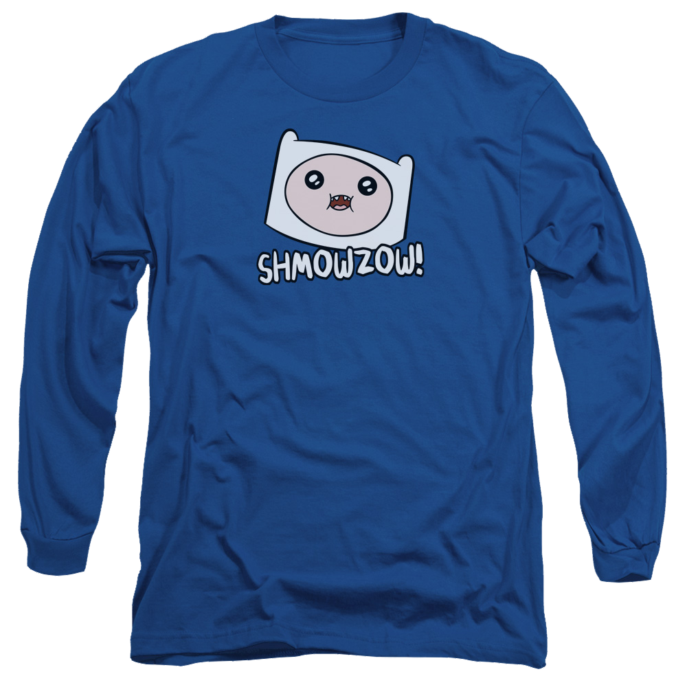 Adventure Time Shmowzow - Men's Long Sleeve T-Shirt Hoodie, Sweatshirt | CiraTrend.com