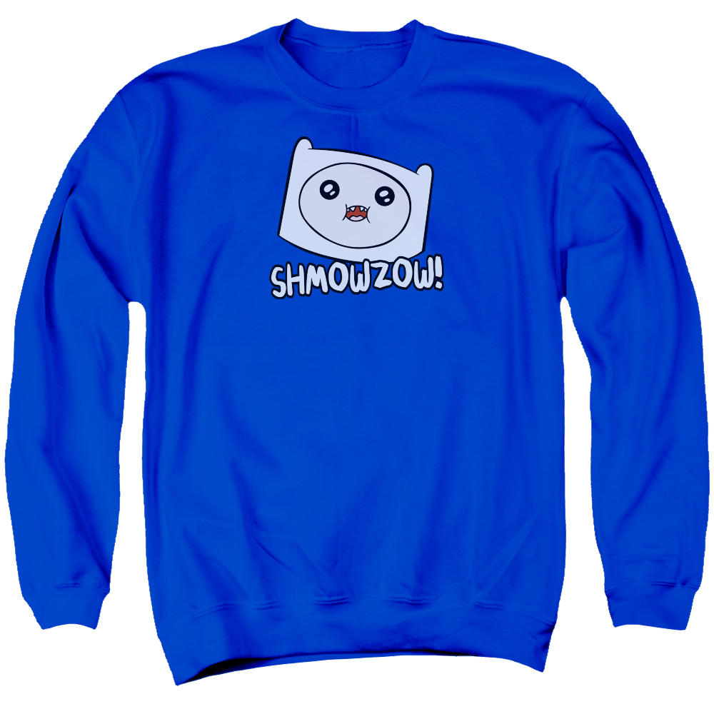 Adventure Time Shmowzow - Men's Crewneck Sweatshirt T-Shirts, Hoodie | CiraTrend.com