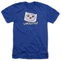 Adventure Time Shmowzow - Men's Heather T-Shirt Hoodie, Sweatshirt | CiraTrend.com