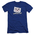 Adventure Time Shmowzow Hbo Bella Canvas Slim Fit Royal Blue T-Shirts, Hoodie, Sweatshirt