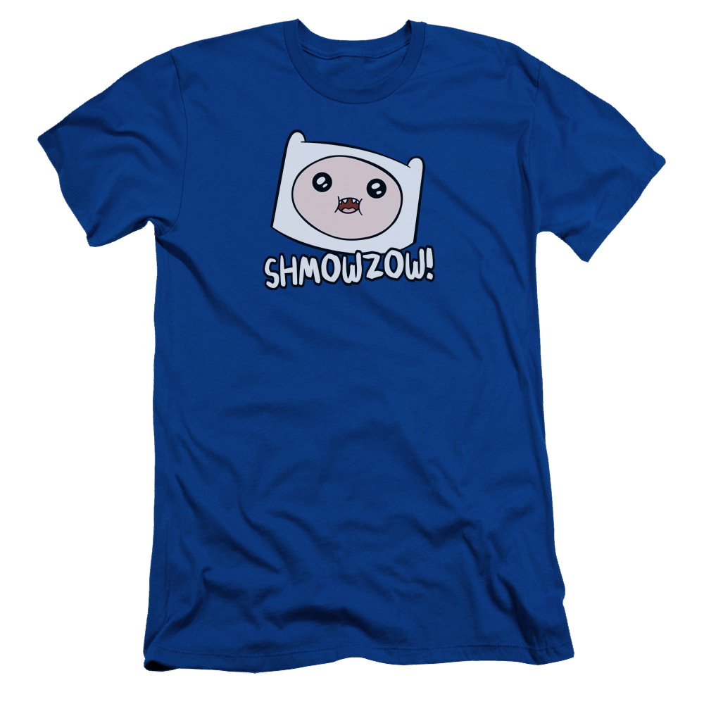 Adventure Time Shmowzow - Men's Slim Fit T-Shirt Hoodie, Sweatshirt | CiraTrend.com