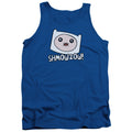 Adventure Time Shmowzow Mens Tank Top Shirt Royal Blue Hoodie, Sweatshirt | CiraTrend.com