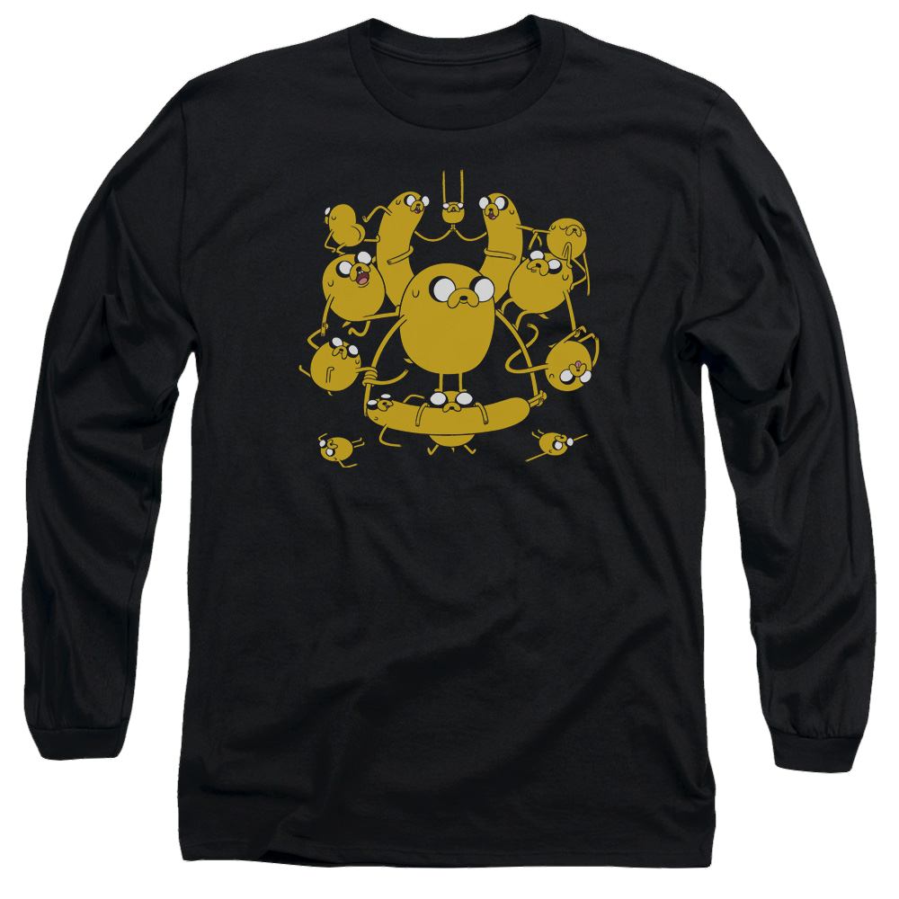 Adventure Time Jakes - Men's Long Sleeve T-Shirt Hoodie, Sweatshirt | CiraTrend.com