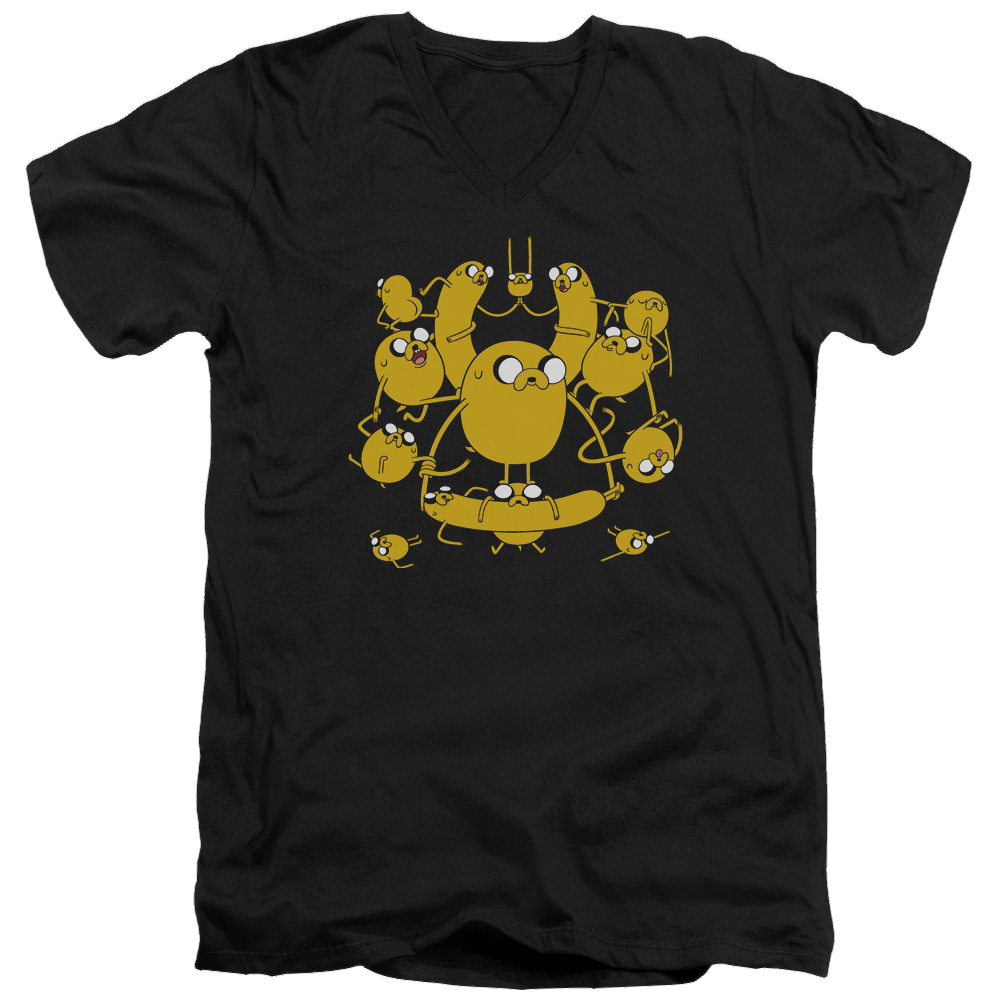 Adventure Time Jakes - Men's V-Neck T-Shirt Hoodie, Sweatshirt | CiraTrend.com
