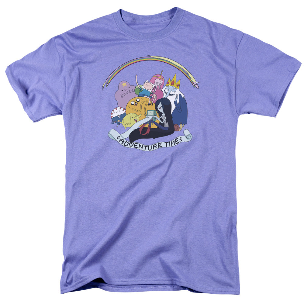 Adventure Time Print Out Mens T Shirt Lavender Hoodie, Sweatshirt | CiraTrend.com