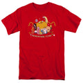 Adventure Time Outstretched Mens T Shirt Red Hoodie, Sweatshirt | CiraTrend.com