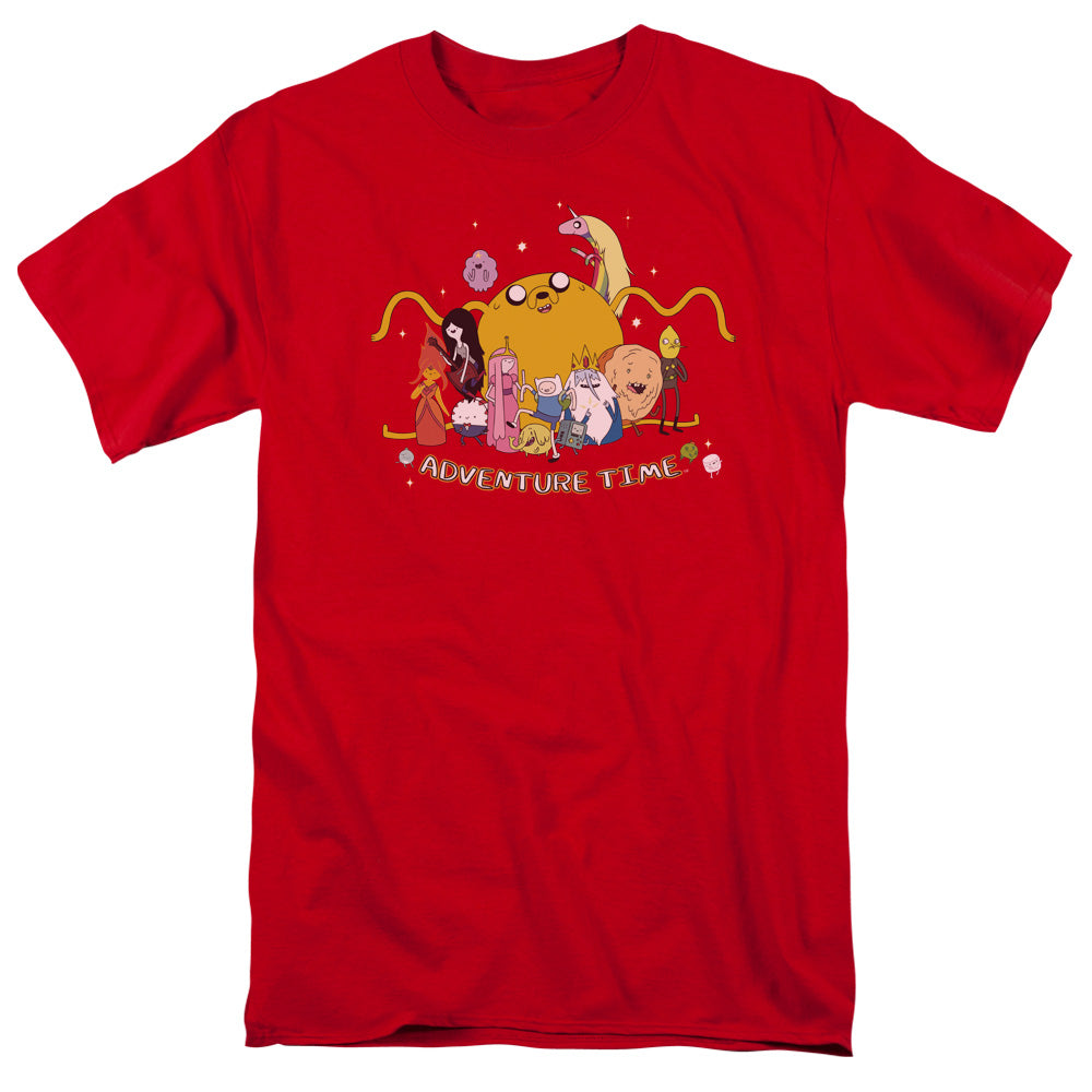 Adventure Time Outstretched Mens T Shirt Red Hoodie, Sweatshirt | CiraTrend.com