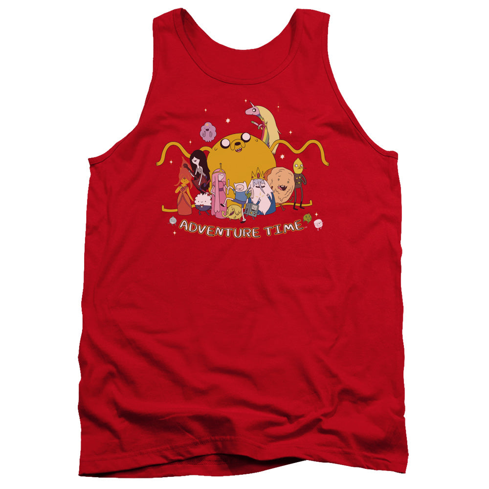 Adventure Time Outstretched Mens Tank Top Shirt Red Hoodie, Sweatshirt | CiraTrend.com (Image 1)