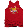 Adventure Time Outstretched Mens Tank Top Shirt Red Hoodie, Sweatshirt | CiraTrend.com (Image 1)