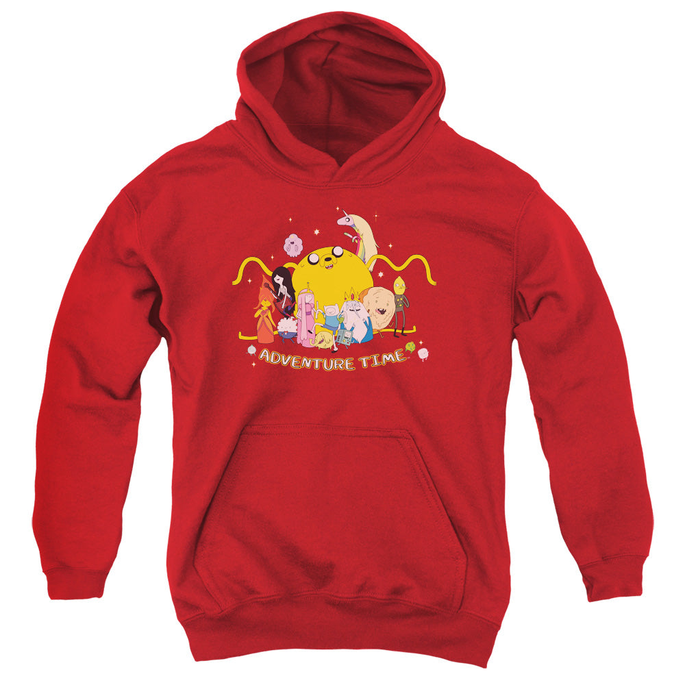 Adventure Time Outstretched Kids Youth Hoodie Red T-Shirts, Sweatshirt | CiraTrend.com
