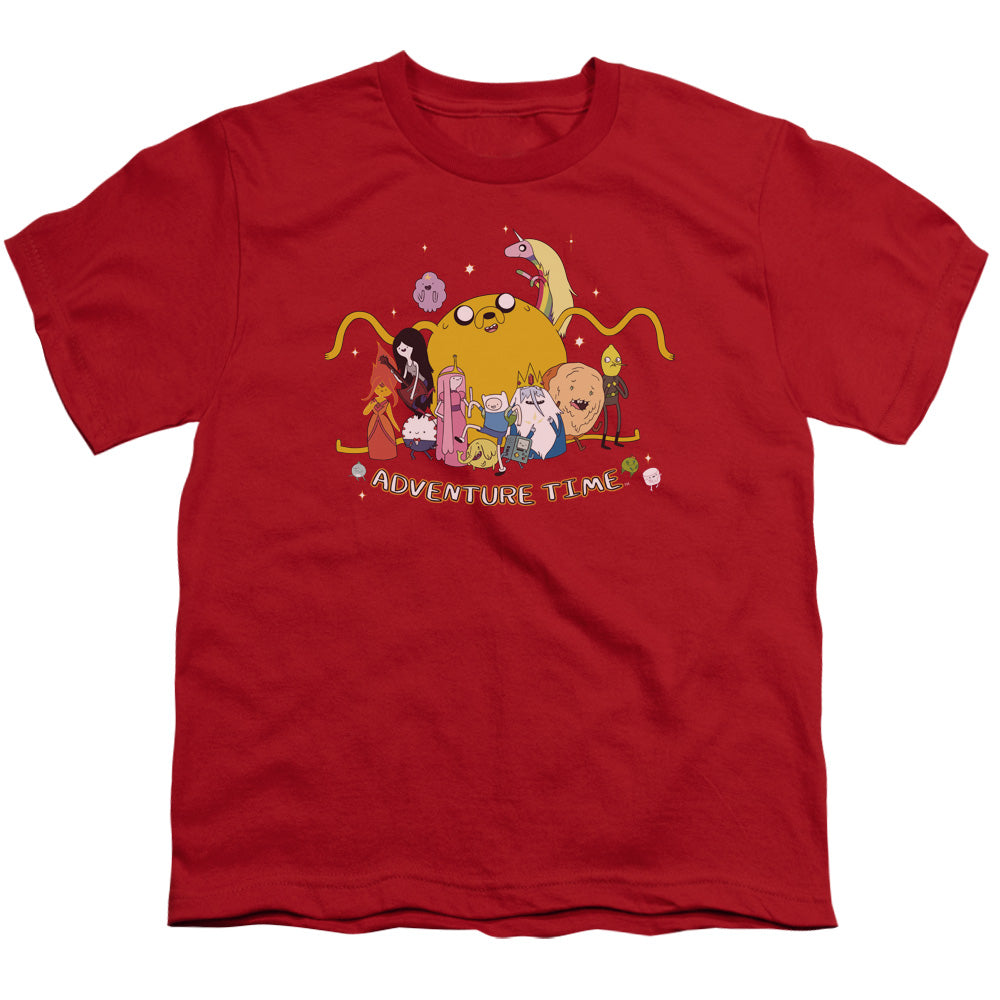 Adventure Time Outstretched Kids Youth T Shirt Red Hoodie, Sweatshirt | CiraTrend.com