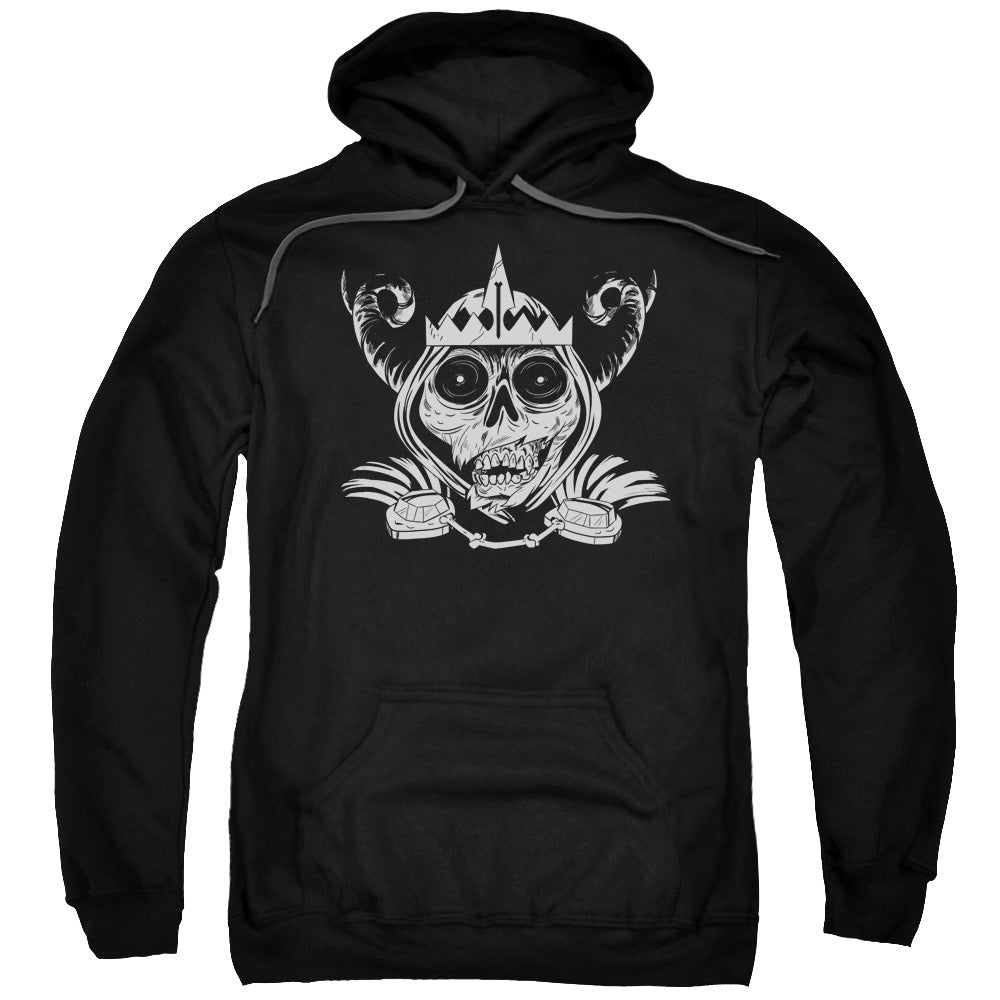 Adventure Time Skull Face Mens Hoodie Black T-Shirts, Sweatshirt | CiraTrend.com (Image 1)