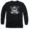 Adventure Time Skull Face - Men's Long Sleeve T-Shirt Hoodie, Sweatshirt | CiraTrend.com