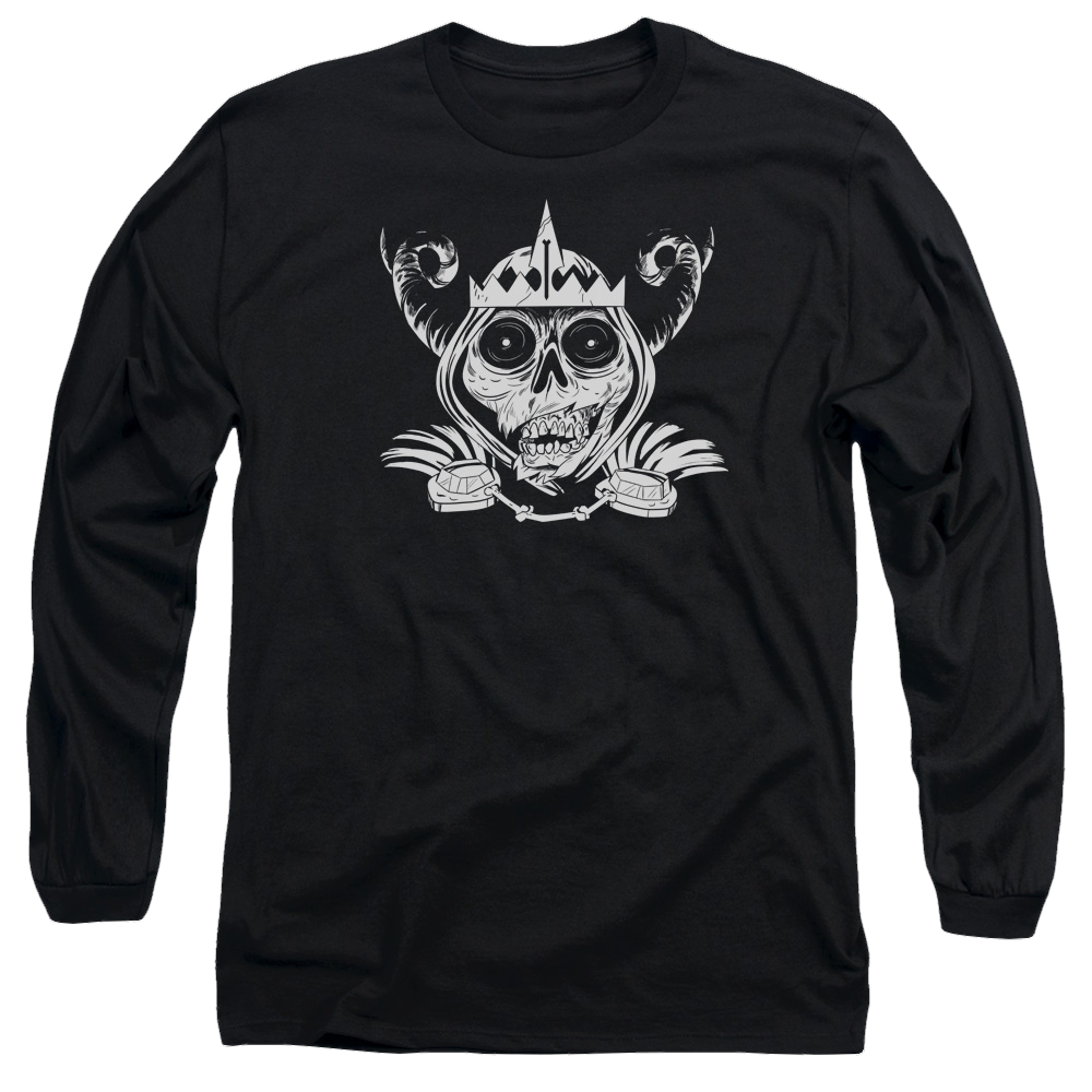 Adventure Time Skull Face - Men's Long Sleeve T-Shirt Hoodie, Sweatshirt | CiraTrend.com