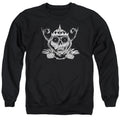 Adventure Time Skull Face Mens Crewneck Sweatshirt Black T-Shirts, Hoodie | CiraTrend.com