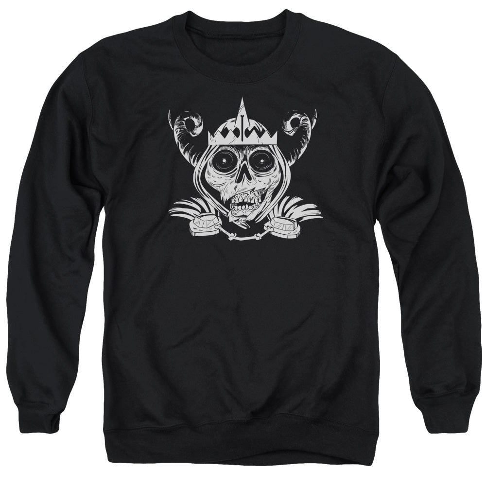 Adventure Time Skull Face Mens Crewneck Sweatshirt Black T-Shirts, Hoodie | CiraTrend.com