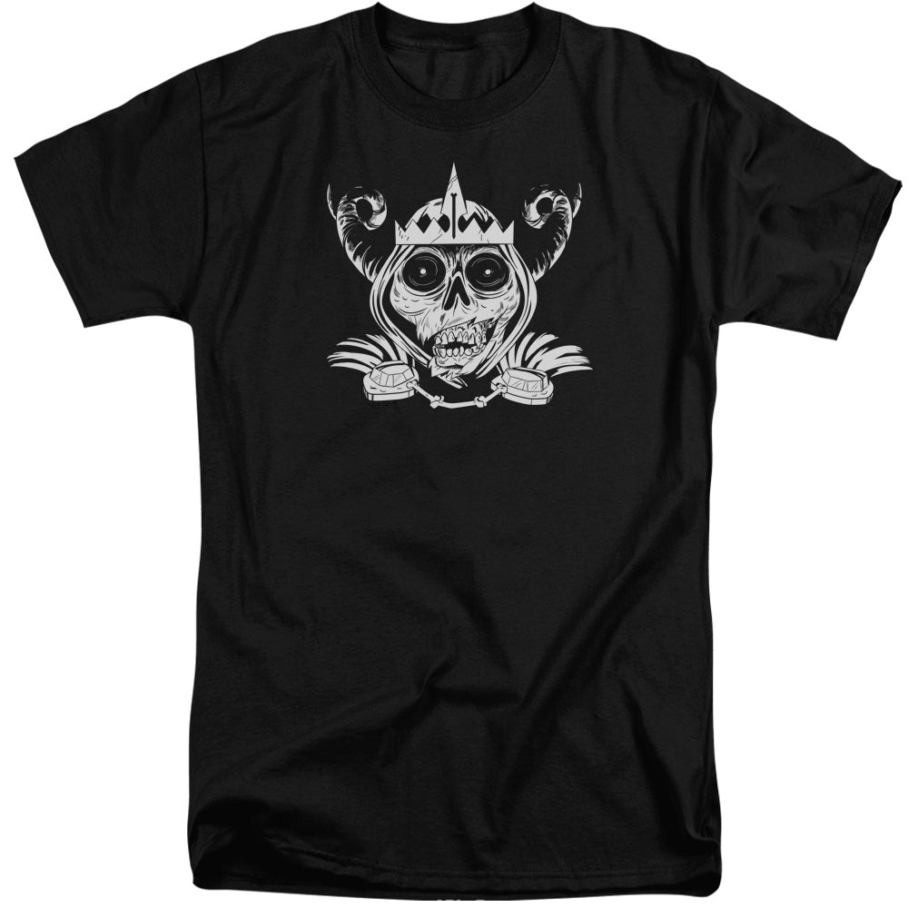 Adventure Time Skull Face Mens Tall T Shirt Black Hoodie, Sweatshirt | CiraTrend.com (Image 1)