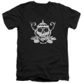 Adventure Time Skull Face - Men's V-Neck T-Shirt Hoodie, Sweatshirt | CiraTrend.com