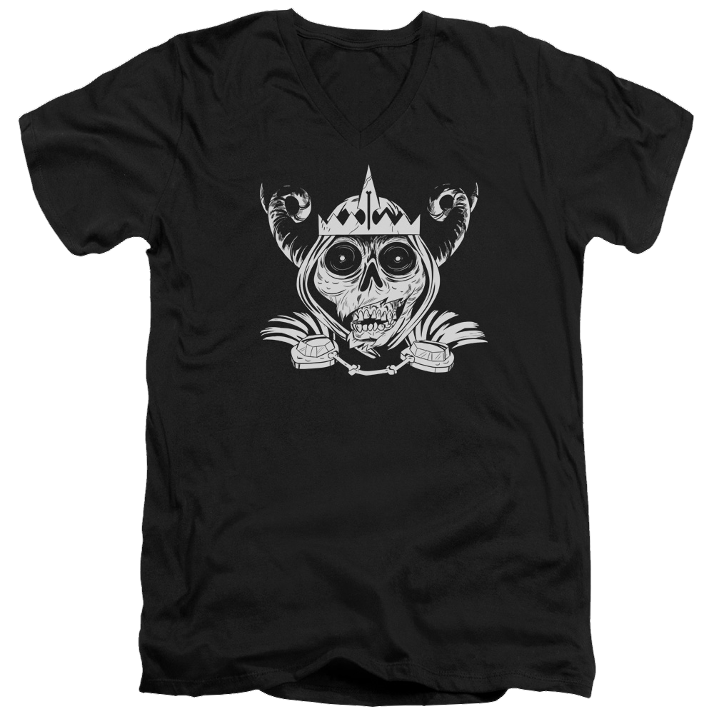 Adventure Time Skull Face - Men's V-Neck T-Shirt Hoodie, Sweatshirt | CiraTrend.com