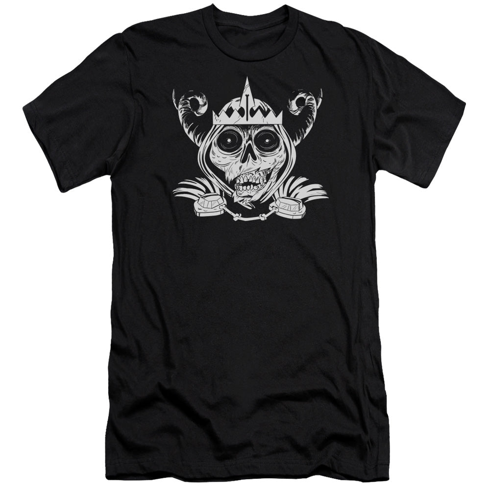 Adventure Time Skull Face Hbo Bella Canvas Slim Fit Black T-Shirts, Hoodie, Sweatshirt