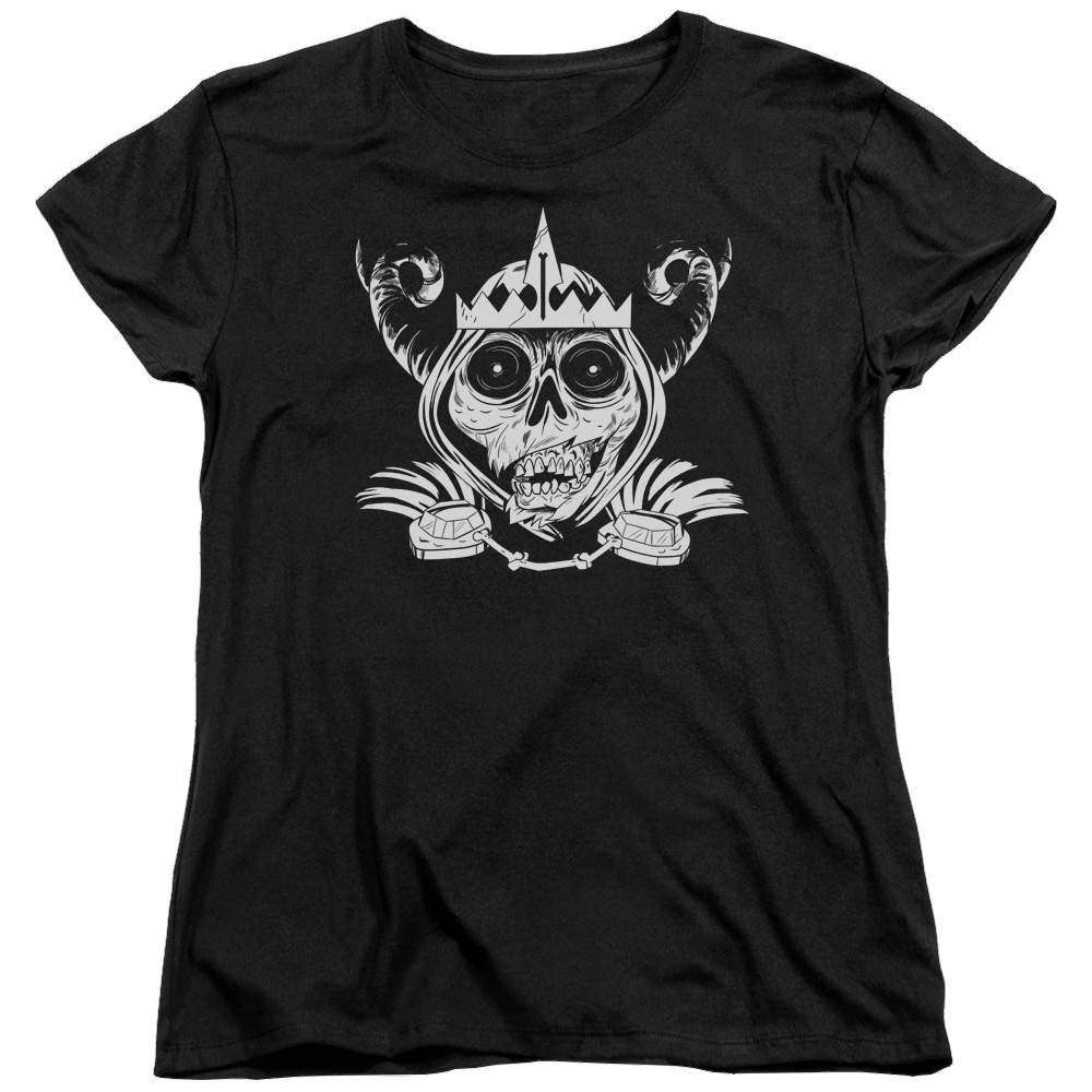 Adventure Time Skull Face - Women's T-Shirt Hoodie, Sweatshirt | CiraTrend.com