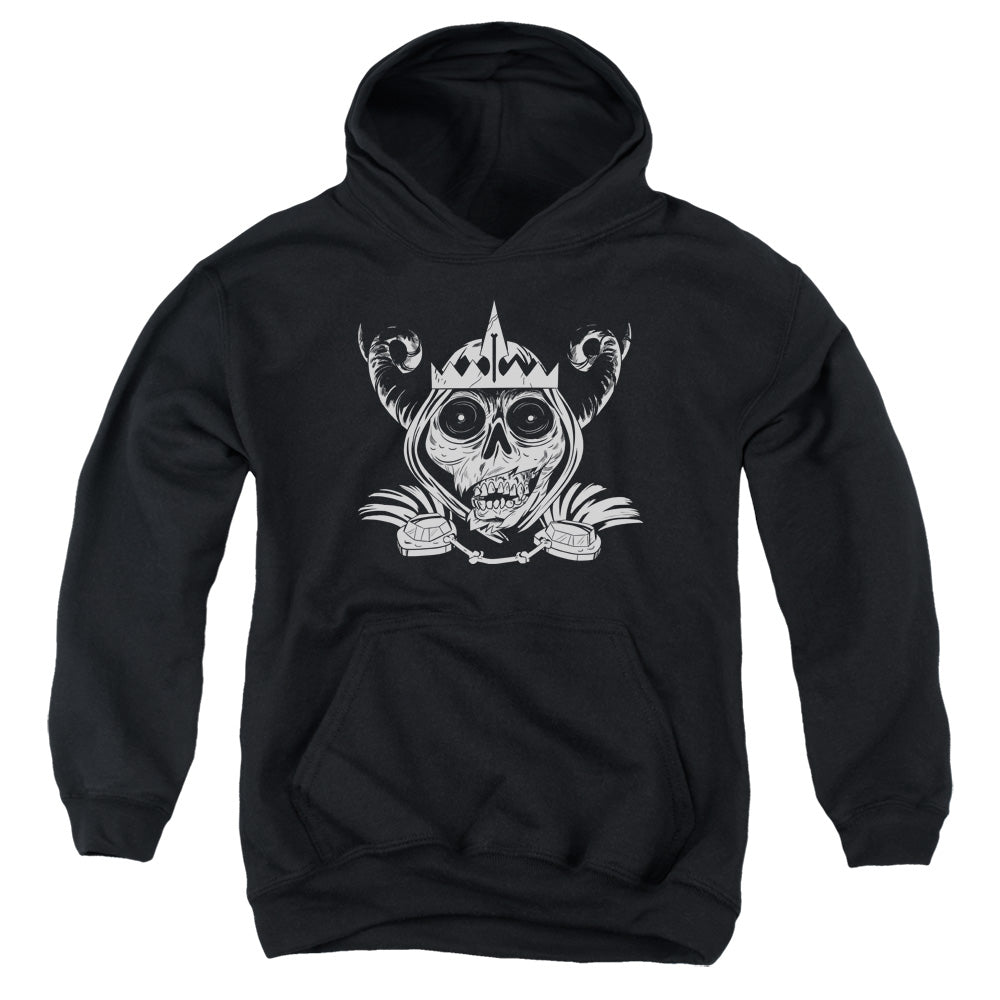 Adventure Time Skull Face Kids Youth Hoodie Black T-Shirts, Sweatshirt | CiraTrend.com