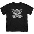 Adventure Time Skull Face Kids Youth T Shirt Black Hoodie, Sweatshirt | CiraTrend.com