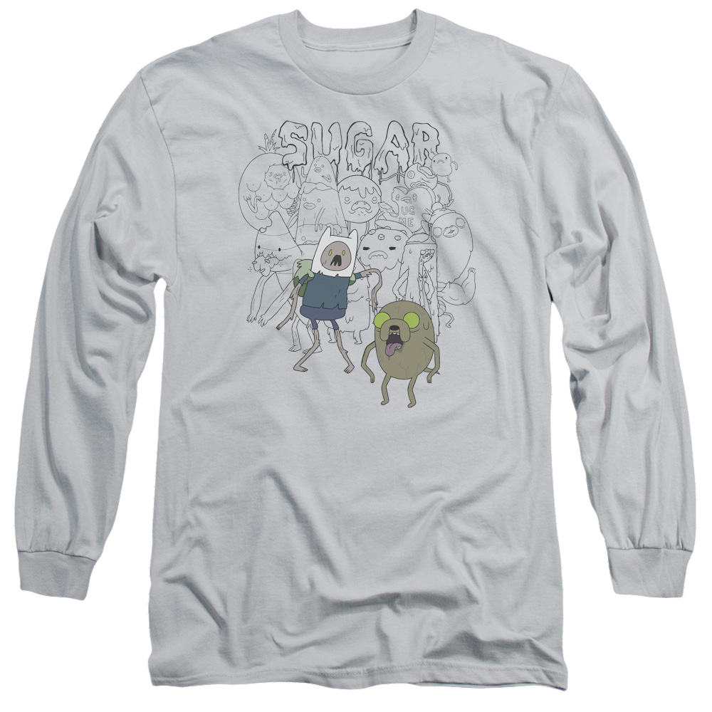Adventure Time Sugar Zombies - Men's Long Sleeve T-Shirt Hoodie, Sweatshirt | CiraTrend.com
