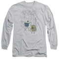 Adventure Time Sugar Zombies Mens Long Sleeve Shirt Silver Hoodie, Sweatshirt | CiraTrend.com