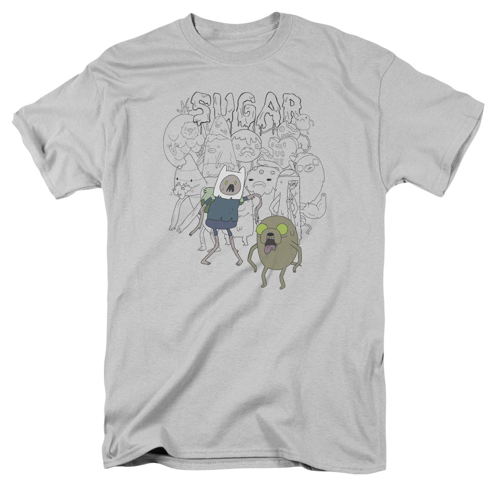 Adventure Time Sugar Zombies Mens T Shirt Silver Hoodie, Sweatshirt | CiraTrend.com