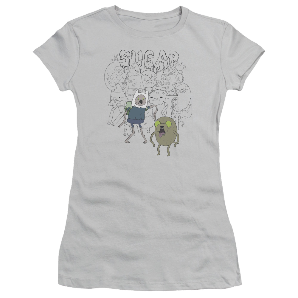 Adventure Time Sugar Zombies - Juniors T-Shirt Hoodie, Sweatshirt | CiraTrend.com
